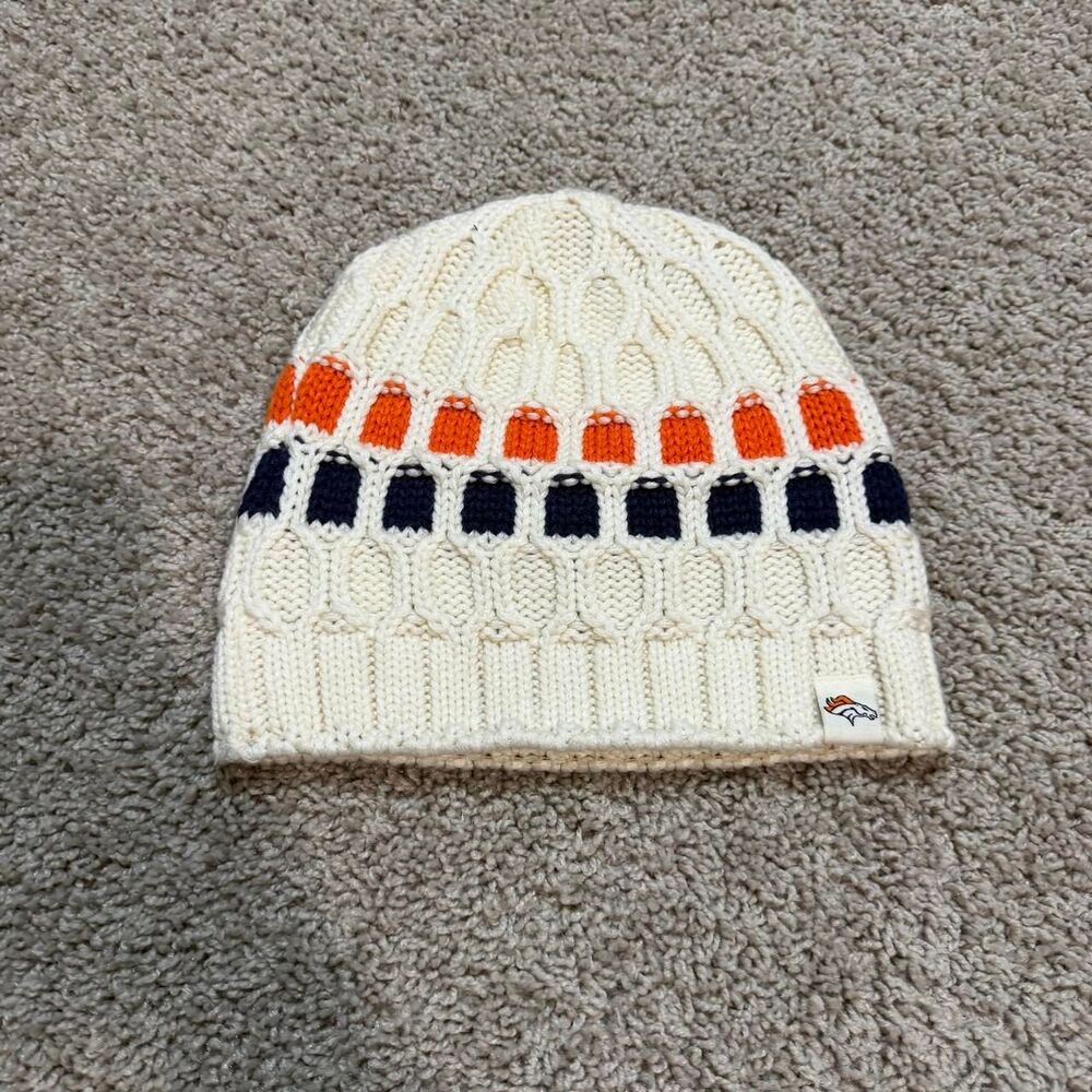 Nfl Men's Cream and White Hat
